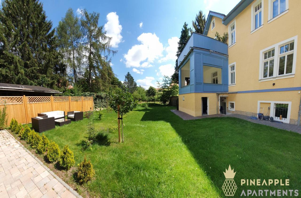 Pineapple Apartments Dresdner Heide Mit Garten Dresden Exterior foto